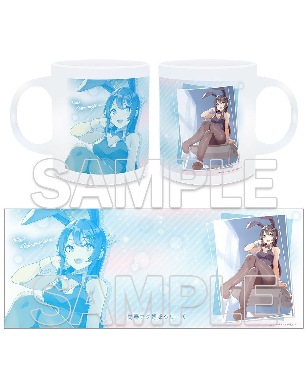 預購-電擊文庫「『青春豬頭少年』系列」10周年紀念全新繪製 馬克杯【日本進口精品】