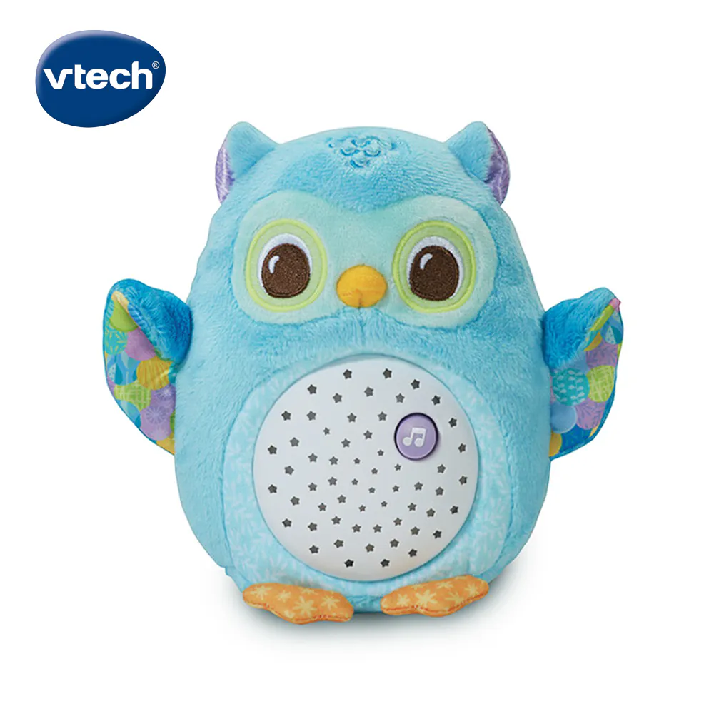 《 英國 Vtech 》 舒眠安撫夜燈貓頭鷹