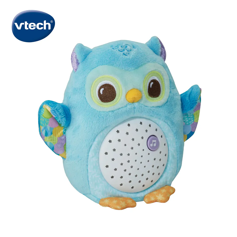 《 英國 Vtech 》 舒眠安撫夜燈貓頭鷹