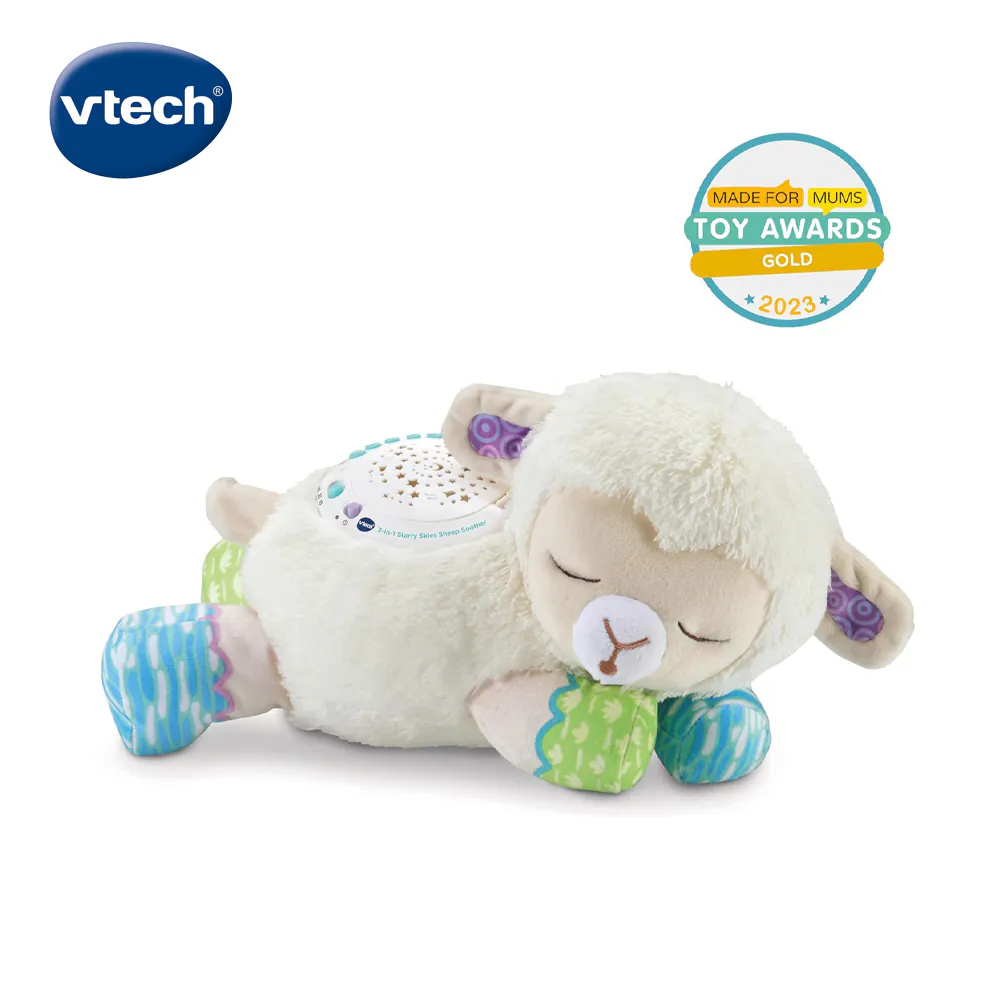 《 英國 Vtech 》3合1星空投射音樂綿羊