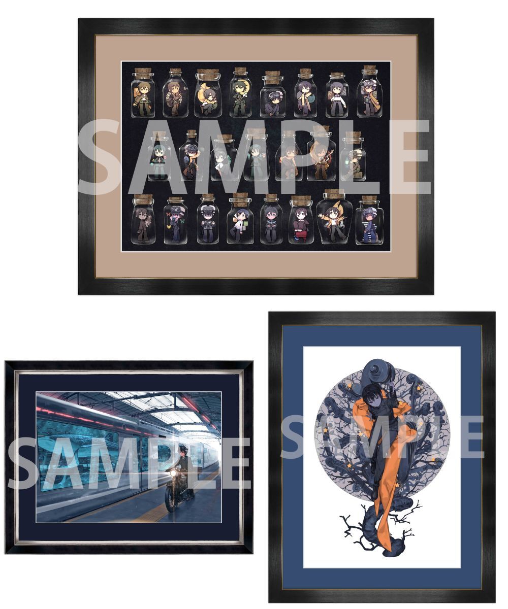 預購-『奇諾の旅 the Beautiful World』25周年紀念 B4高精細印刷畫 系列 【日本進口精品】