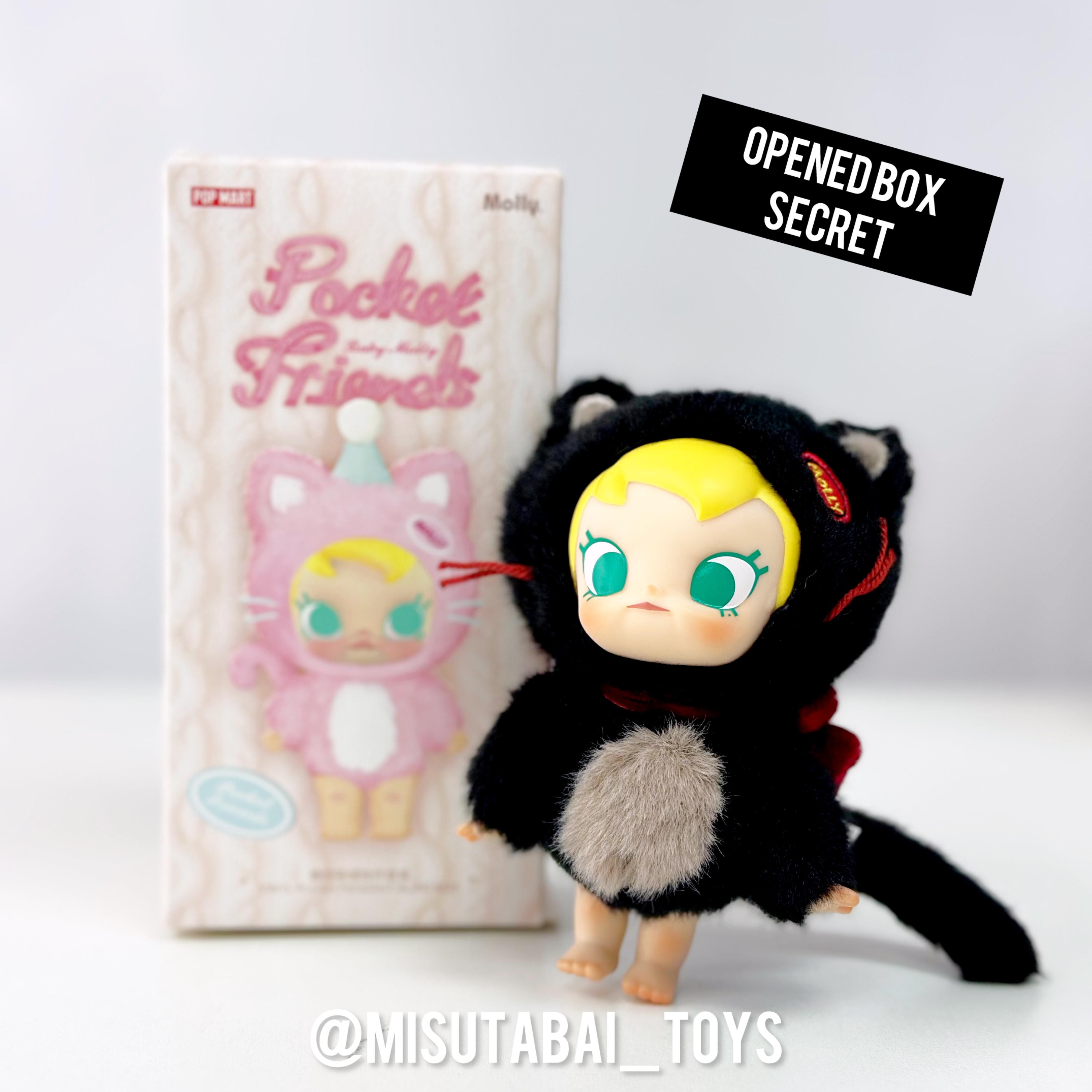 Baby Molly 口袋朋友搪膠臉毛絨公仔系列 (POPMART)