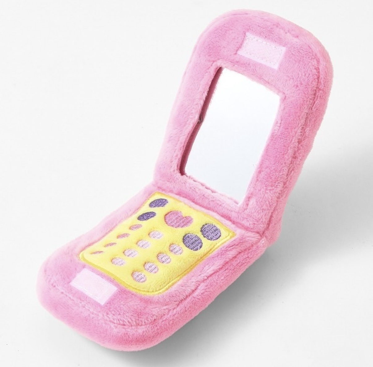 現貨┃三麗鷗 KITTY 立體 千鳥格 手機造型 化妝鏡 吊飾