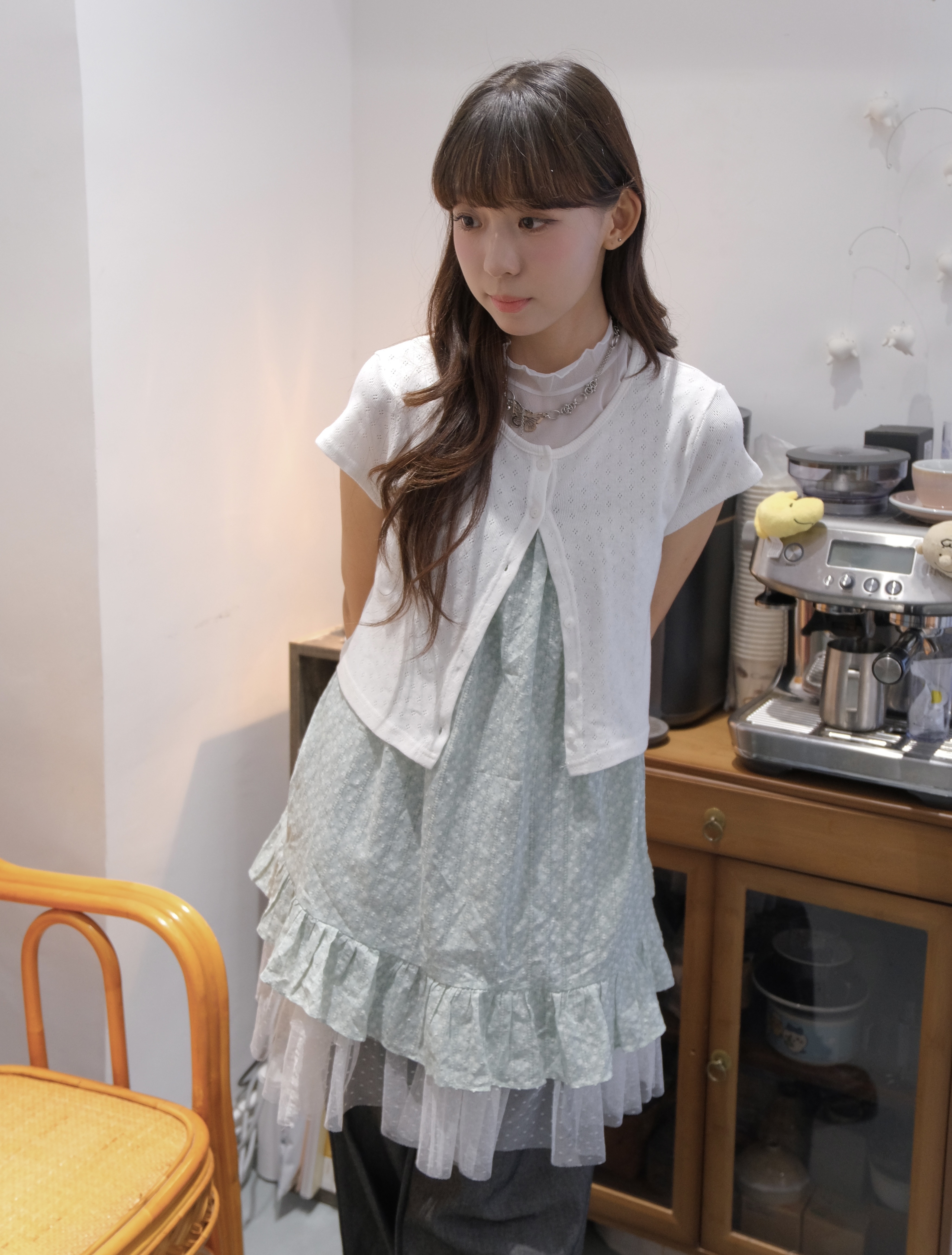 親膚棉質點點TOP