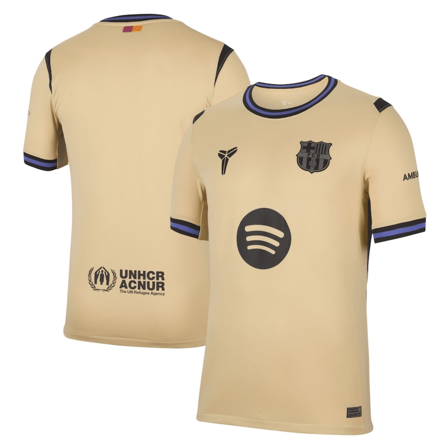 25-26巴塞隆拿x Kobe Bryant作客耶馬球迷版球衣