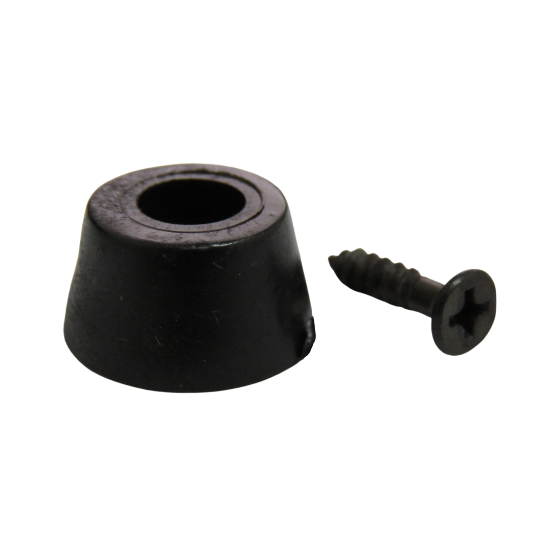 【五金小姐】台灣製 PVC黑腳粒 ⌀19*H 9.5