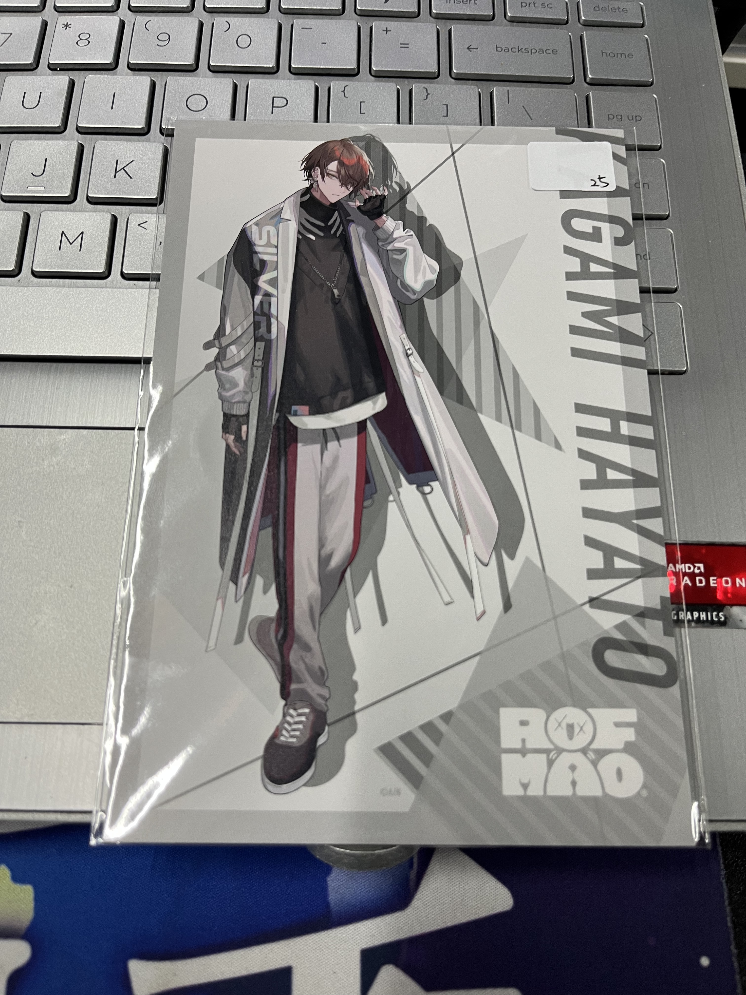 彩虹社 加賀美 明信片#292