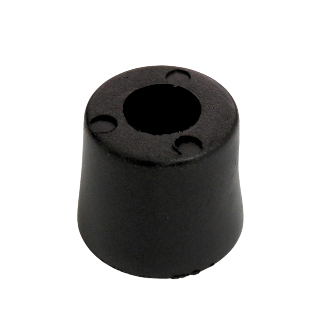 【五金小姐】台灣製 塑膠黑腳粒 ⌀29*H24