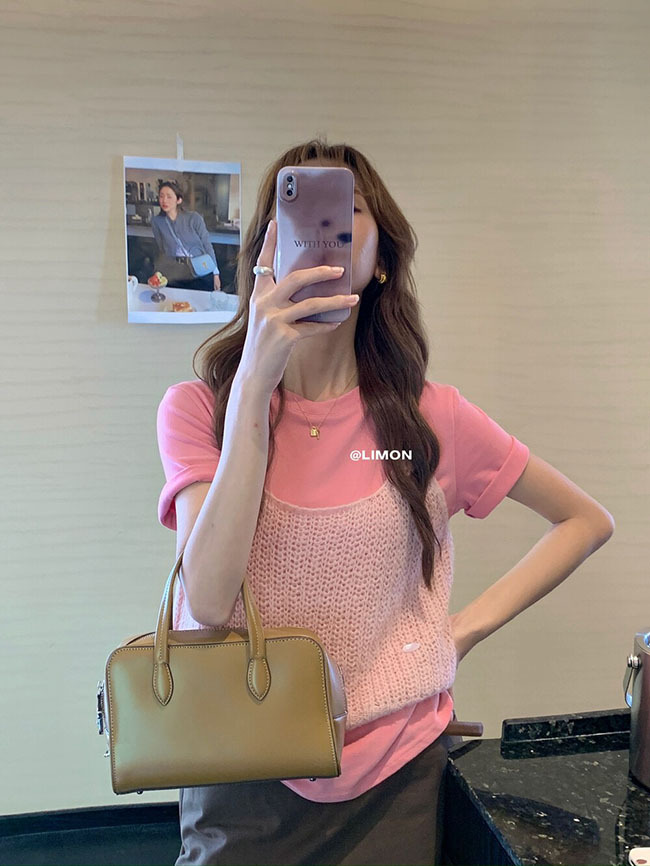 秋 毛茸茸可愛小背心-現貨