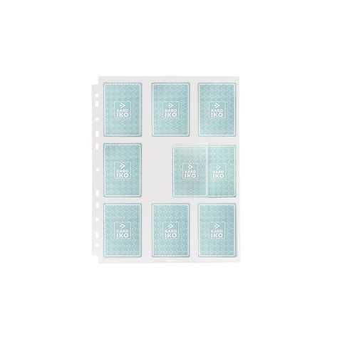 (One Page) KARDIKO - Side -  loading  - pocket Pages - Clear - KiK00038