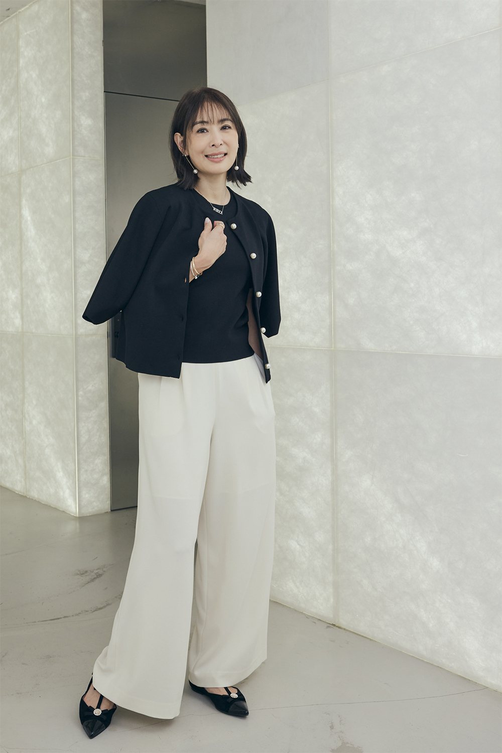 CH聯名系列-職場女神西裝褲-2色