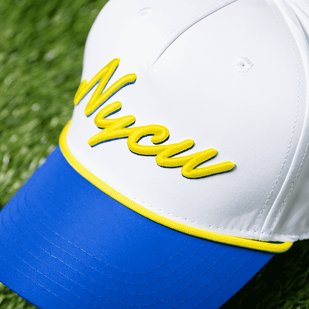 陽明交通大學 NYCU 高爾夫球帽 (白藍色)