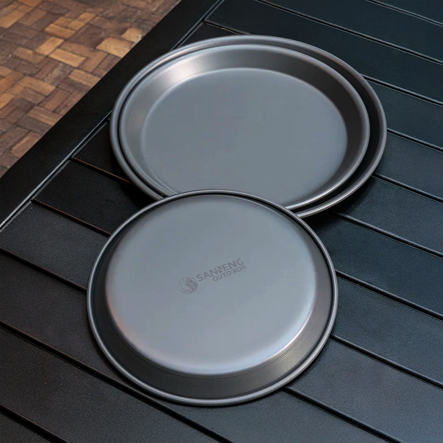 【SANNENG】 鋁合金餐盤3件組 105016 (硬膜)  AF12