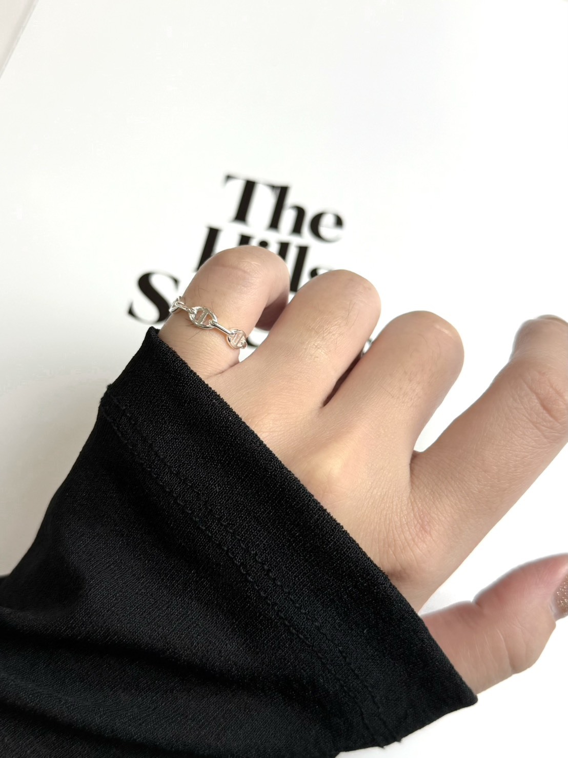 三隻小豬純銀戒指