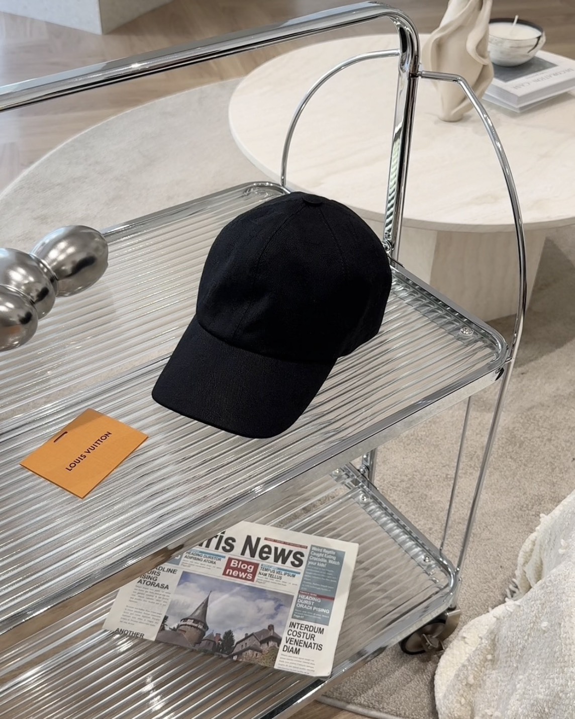 LV｜MONOGRAM ESSENTIAL 棒球帽 黑色 M5381M