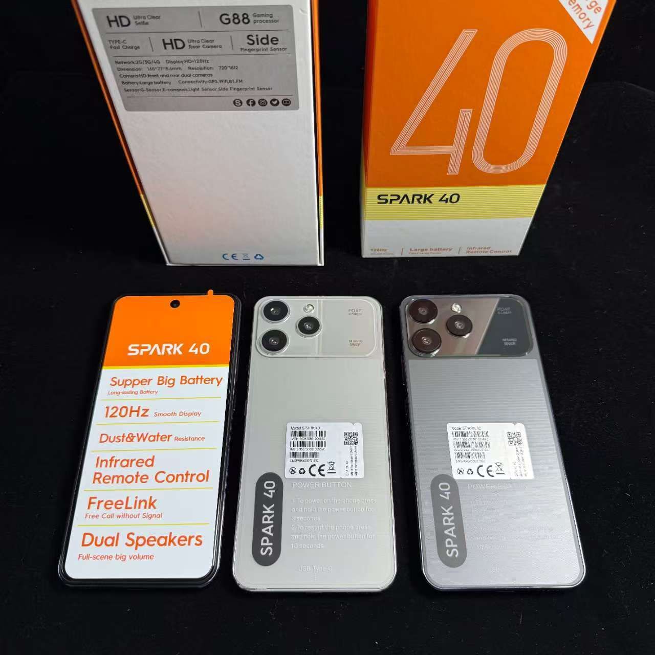 MH Spark 40 (8GB RAM + 256GB ROM)