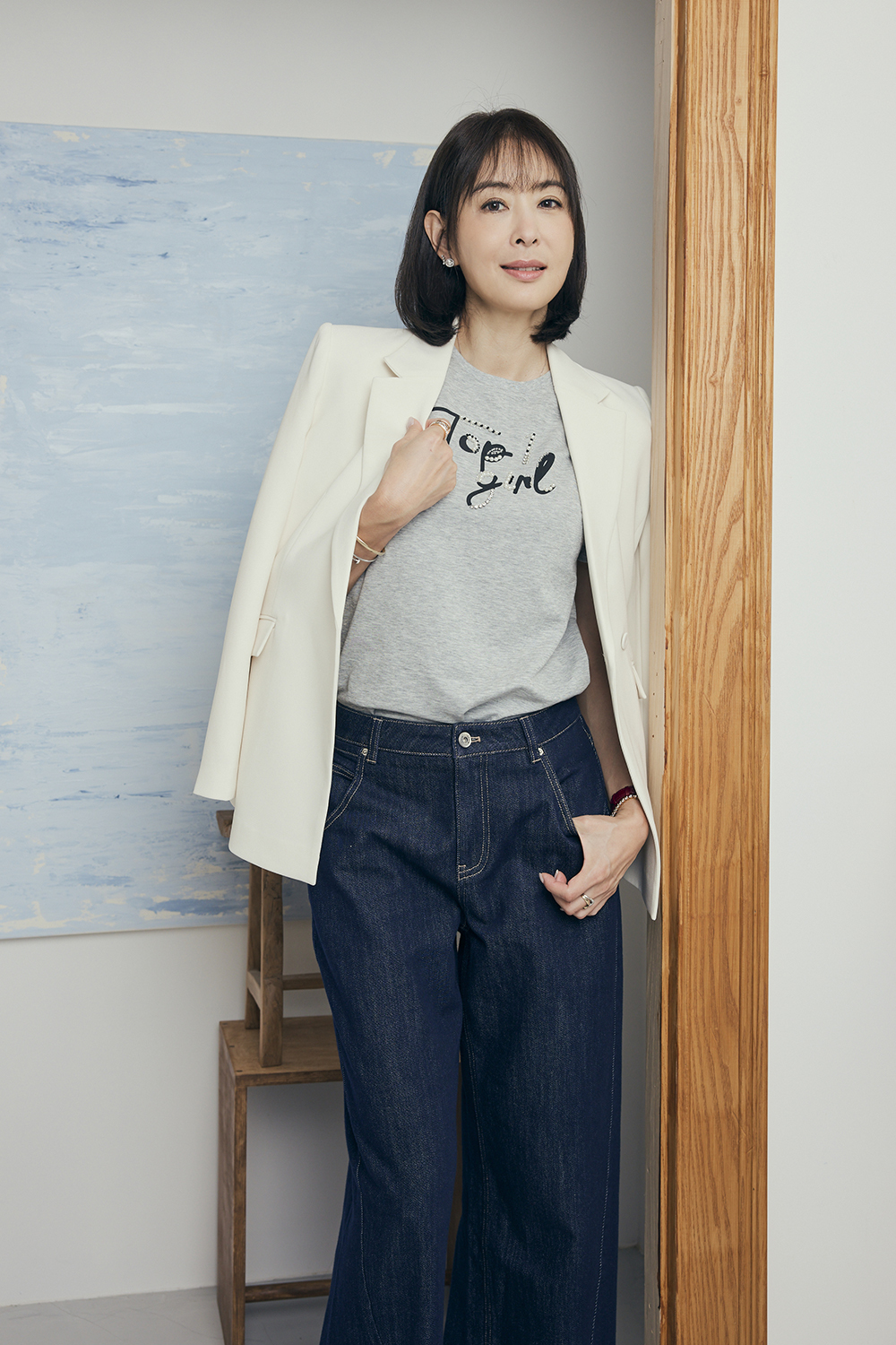 CH聯名系列-職場女神西裝外套-2色