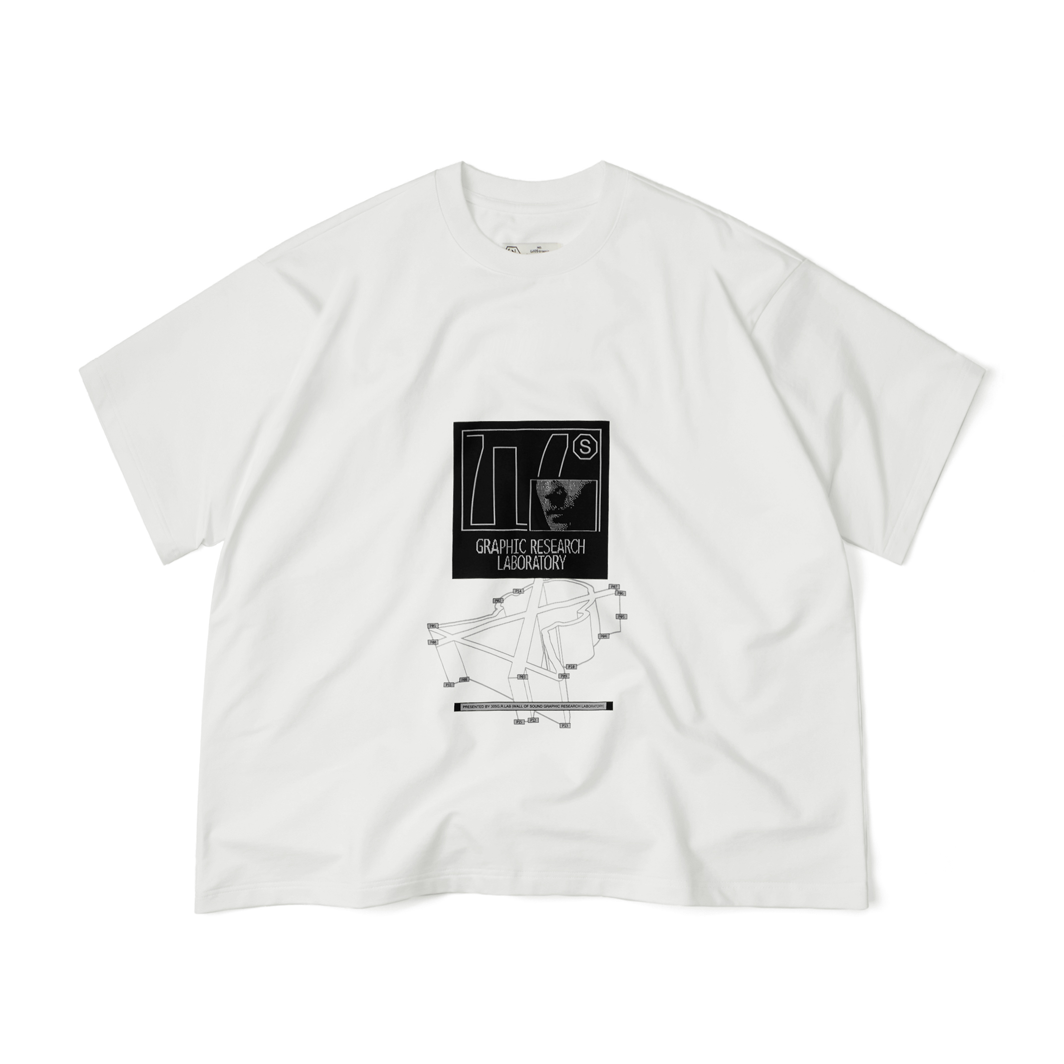 Wall of Sound - 4:13/“2020” DIM3NSI0N5 Tee - Offwhite