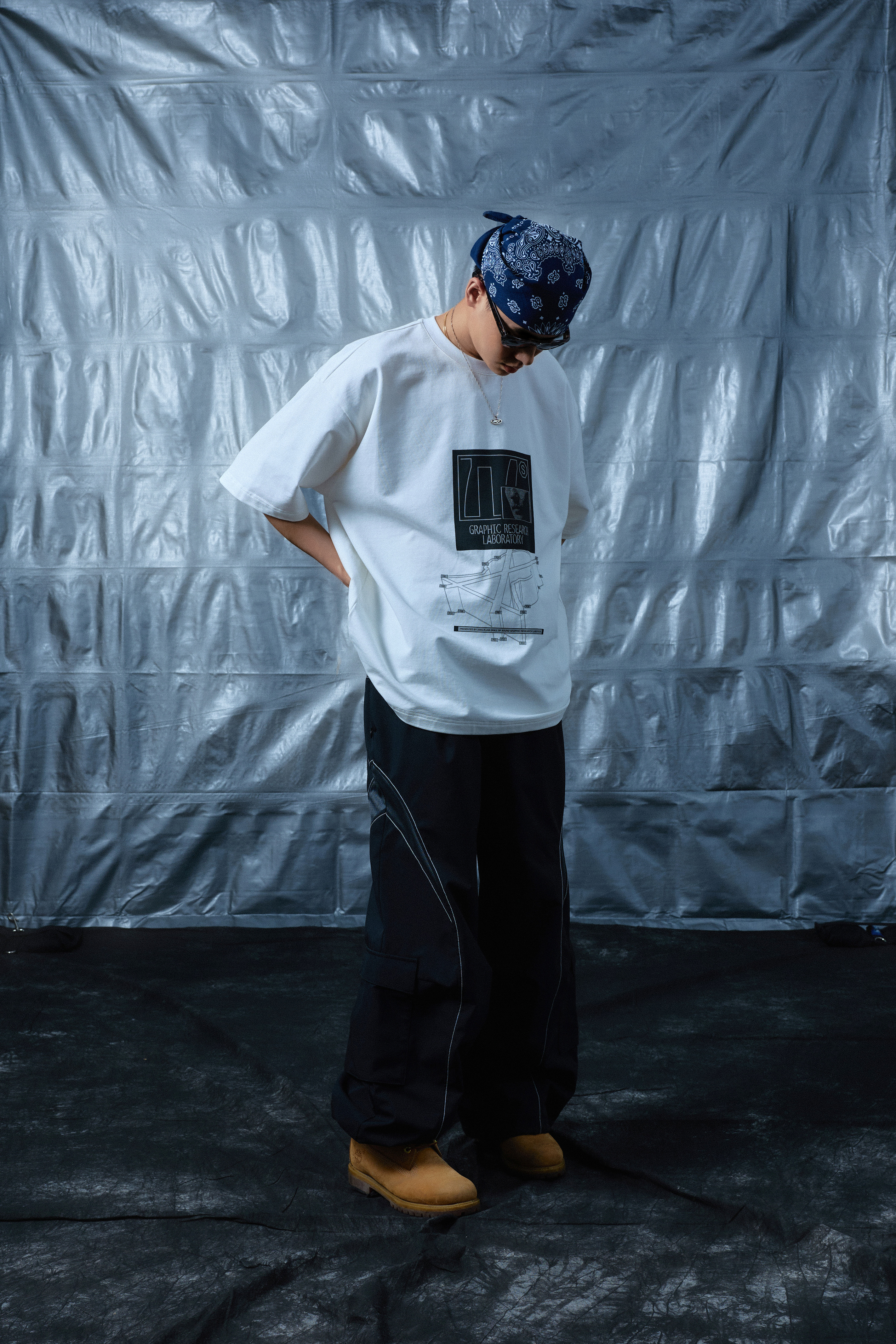 Wall of Sound - 4:13/“2020” DIM3NSI0N5 Tee - Offwhite