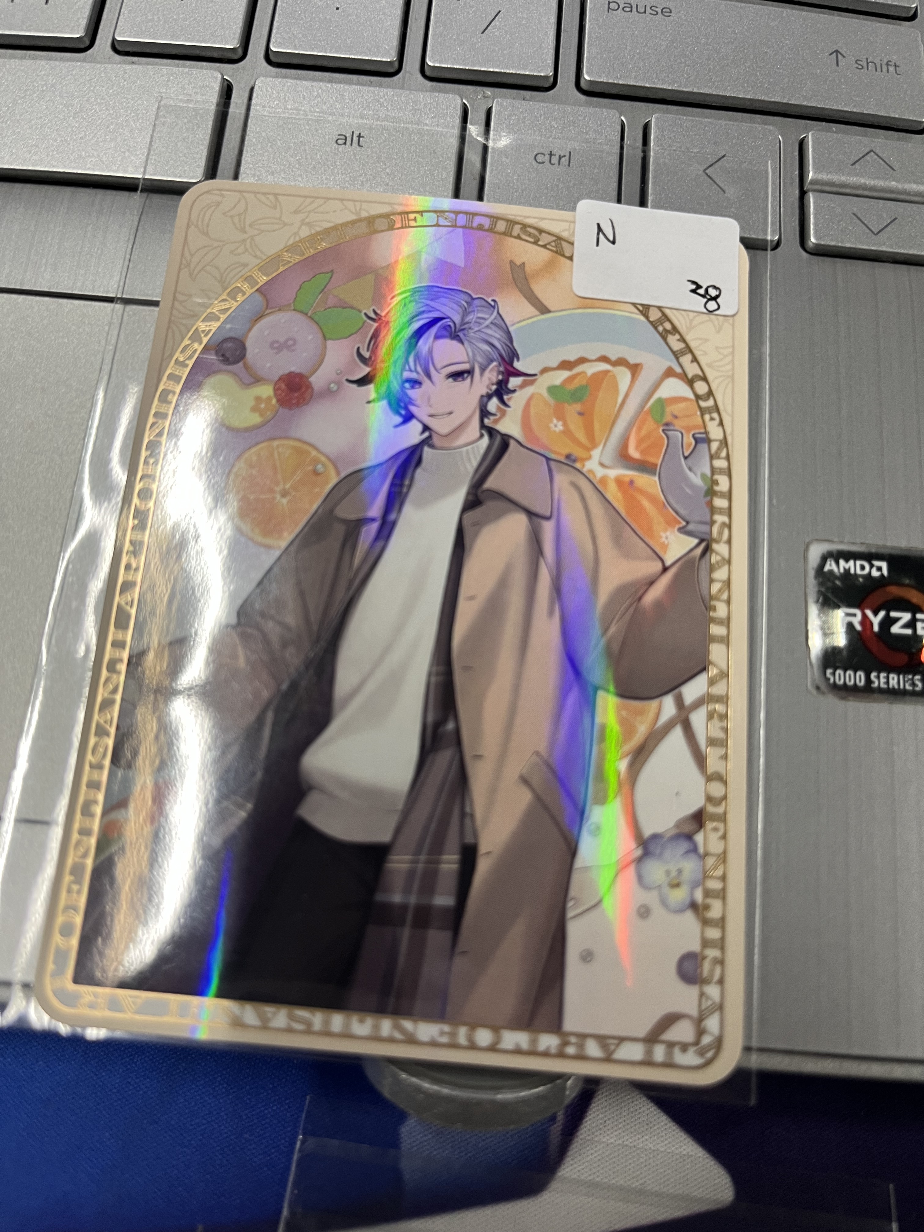 彩虹社 不破 半身 N小卡#292