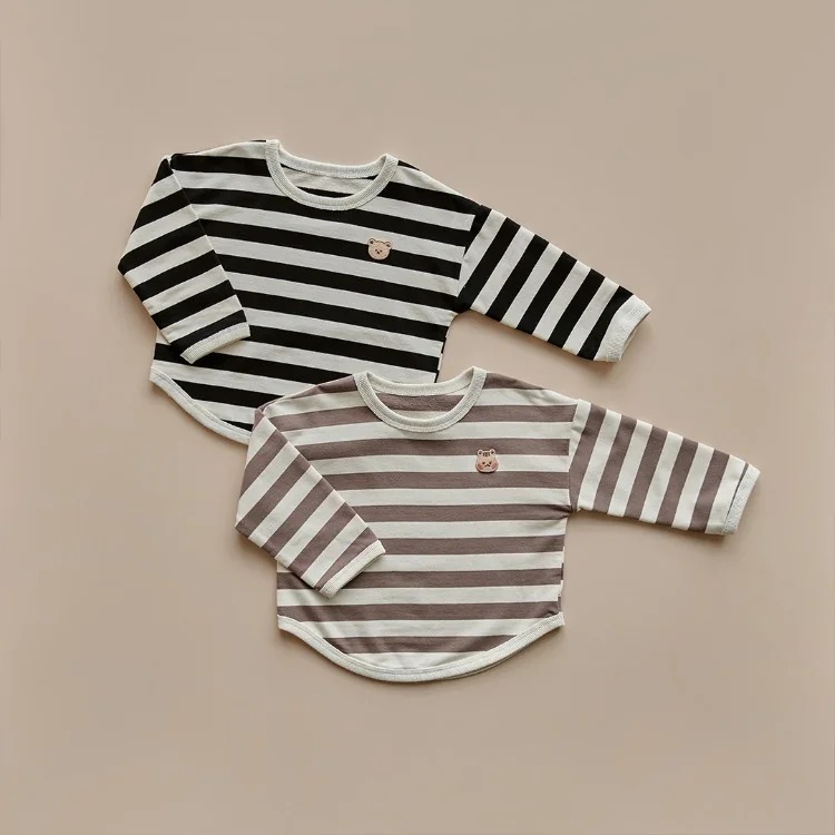 25F/W DTD元氣登園look~弧形下擺粗紋寬鬆T恤