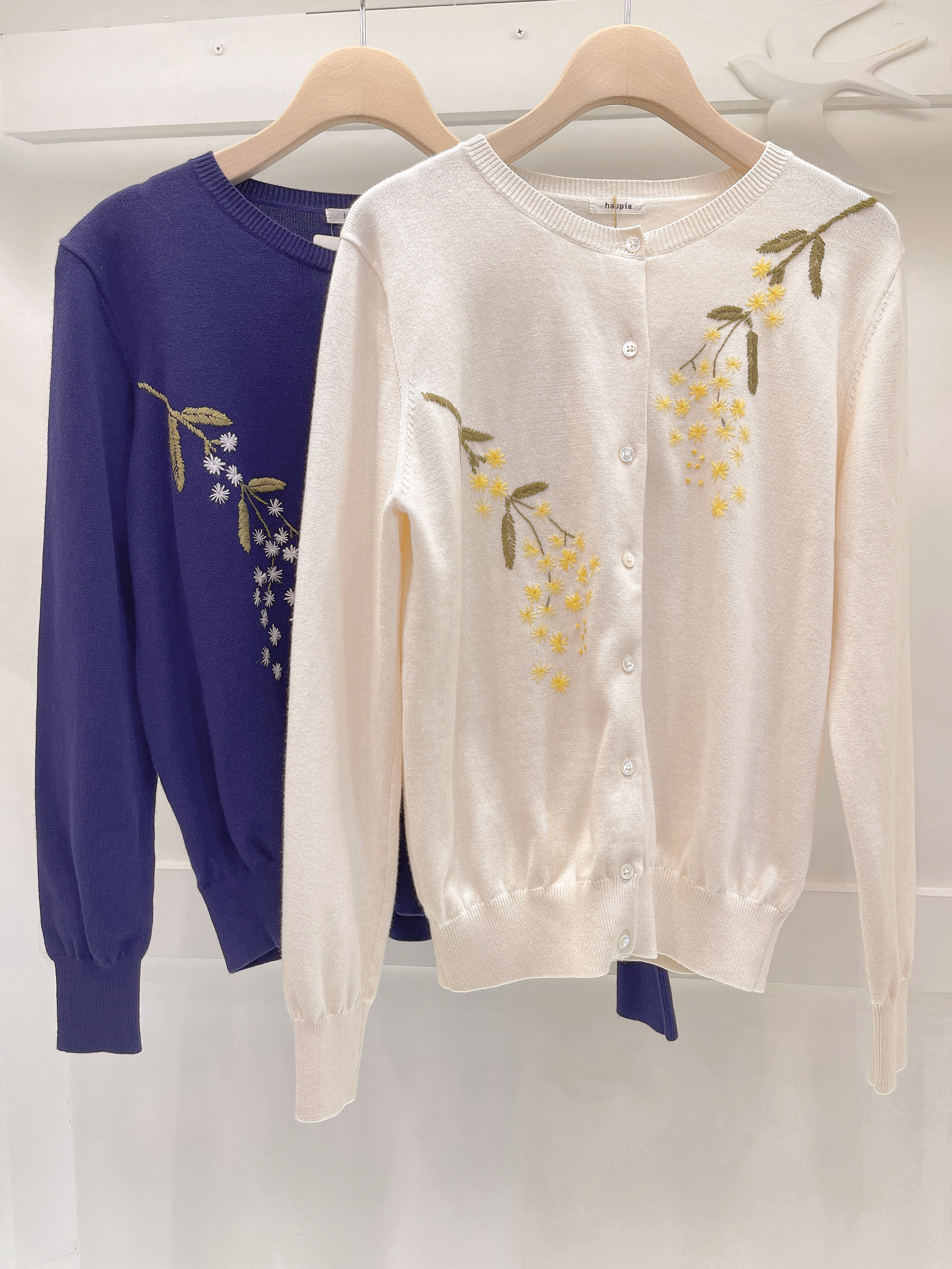 刺繡花針織外套