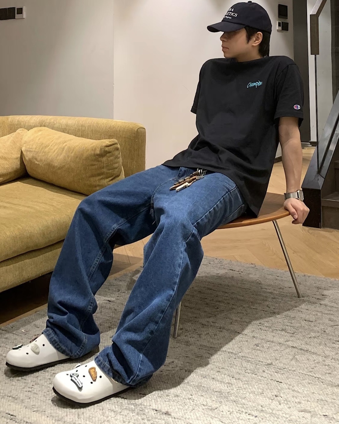 #代購 Champion 勃肯洞洞拖鞋 懶人鞋 兩色