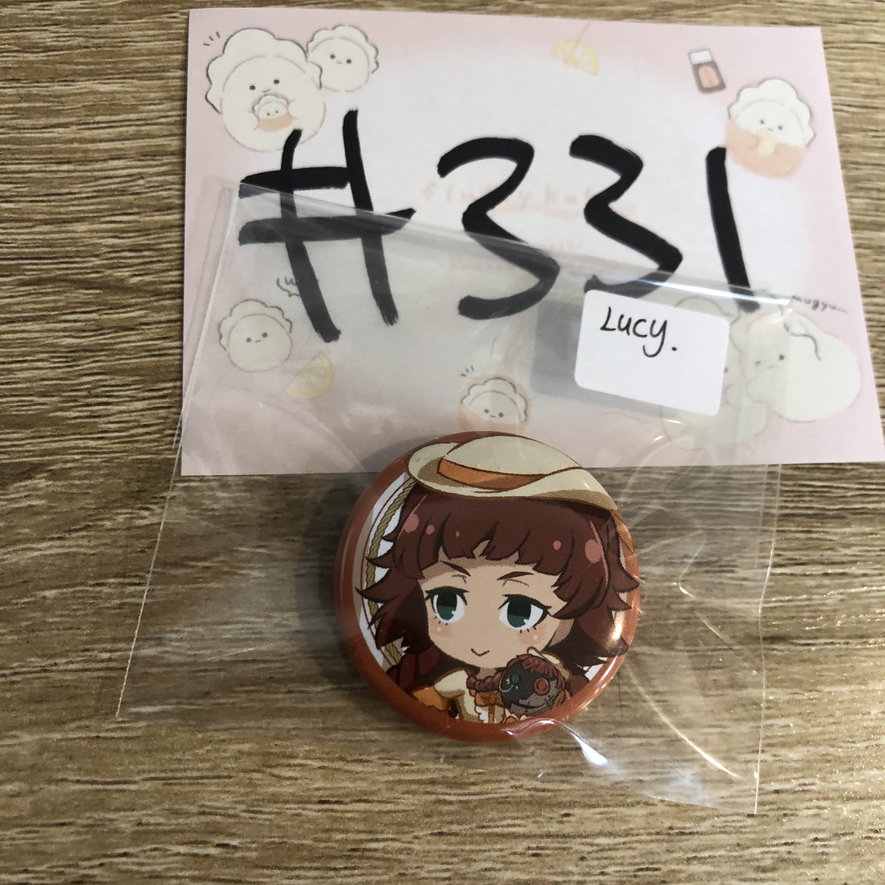 文豪野犬 LUCY 襟章 #331