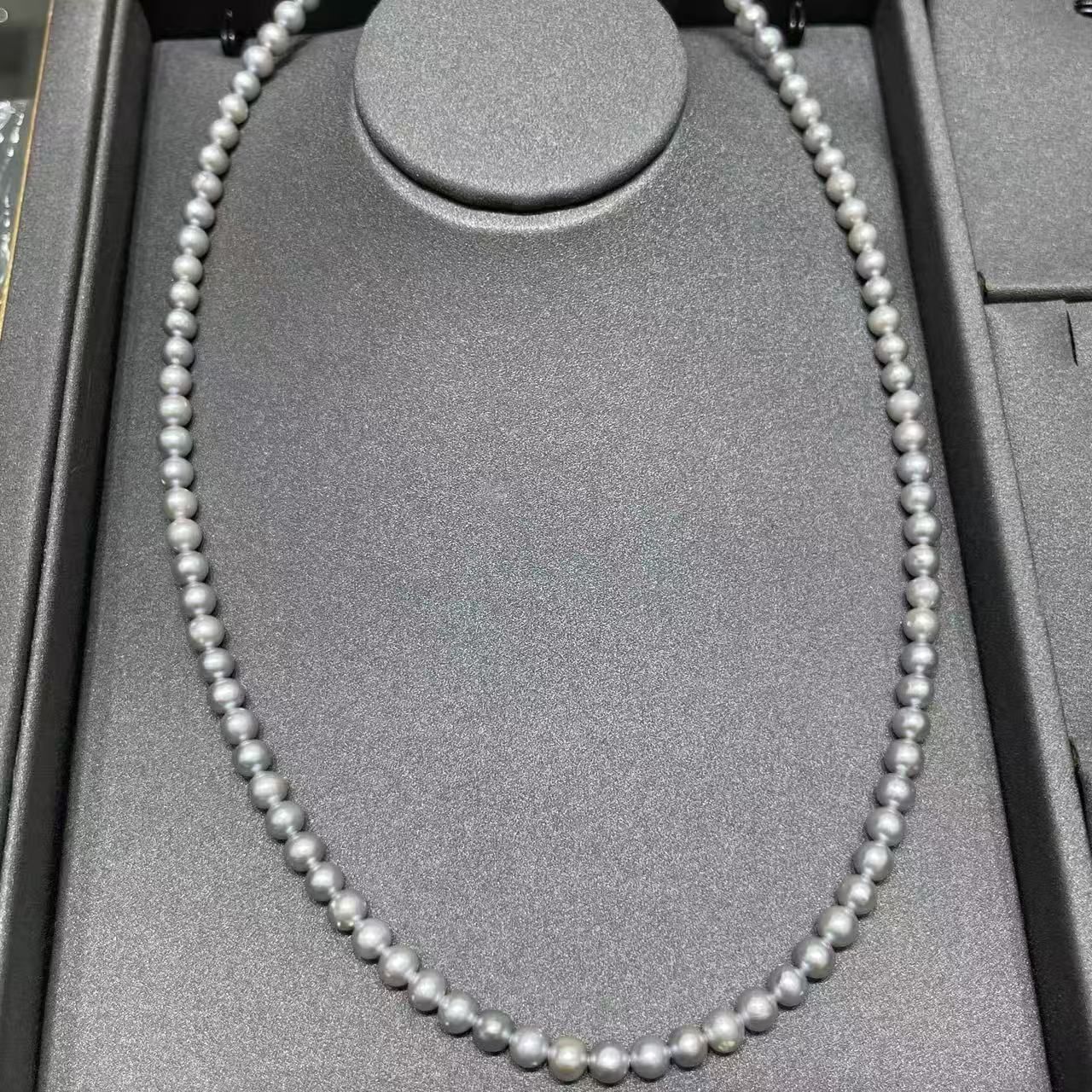 【直播】LS0829212 珍珠頸鏈(82201)送同色珍珠耳環