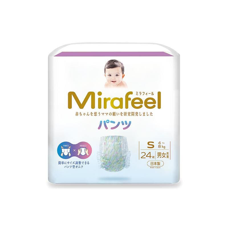Mirafeel 日本製二合一紙尿褲細碼24片