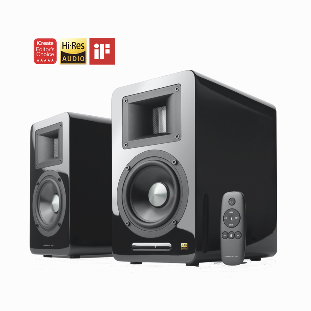 AIRPULSE A100 PLUS 雙聲道主動式音箱