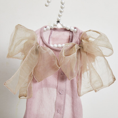 Louisdog 大蝴蝶結防蚊連身褲