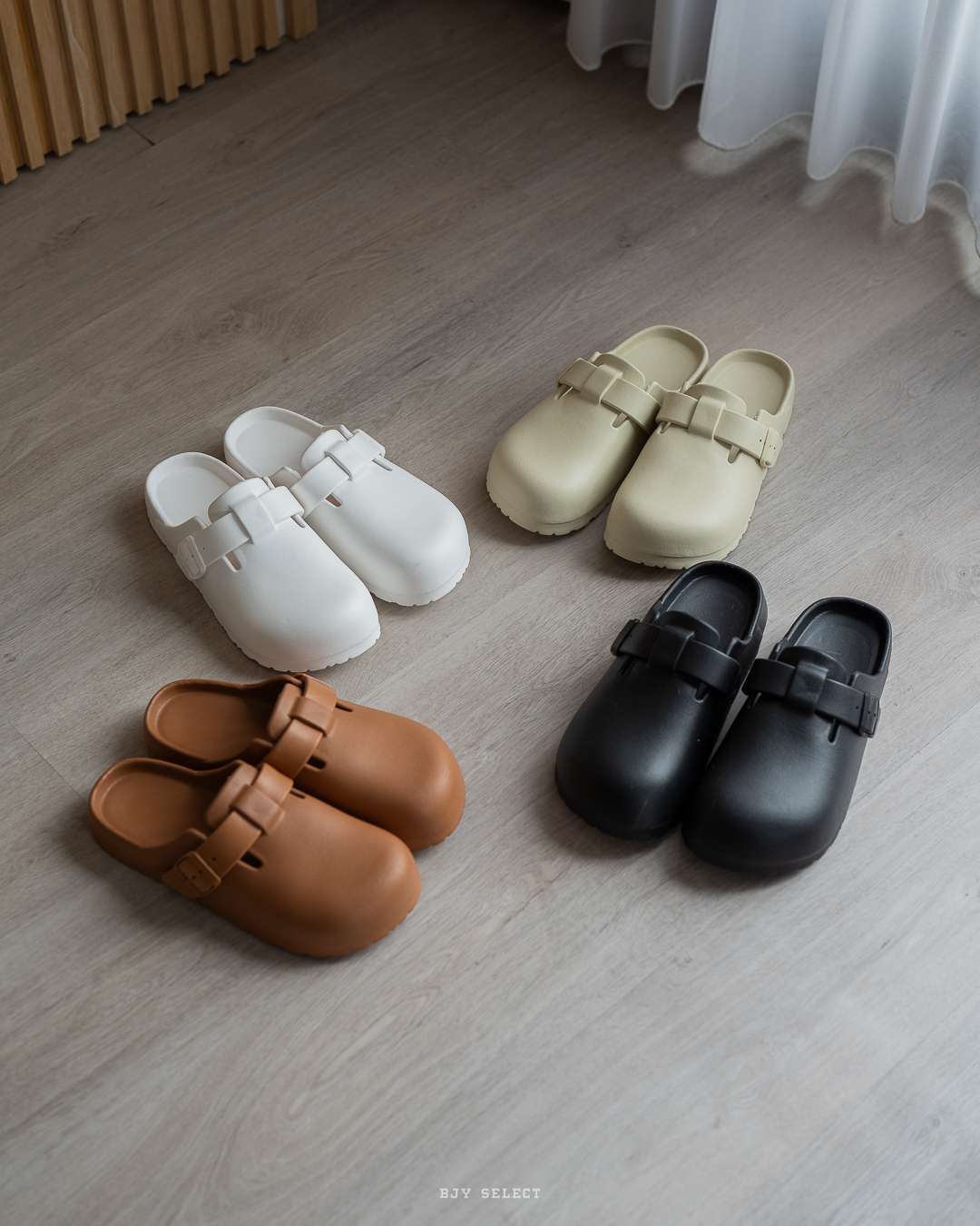 #代購 EVA 防水 軟Q 勃肯 包頭拖鞋 四色