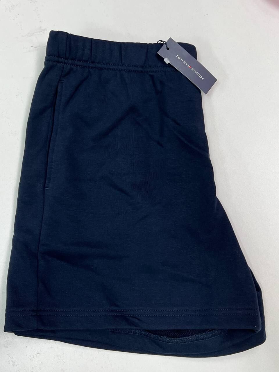 [S] TOMMY HILFIGER NAVY SHORTS, XW05202-401 (STH1463)