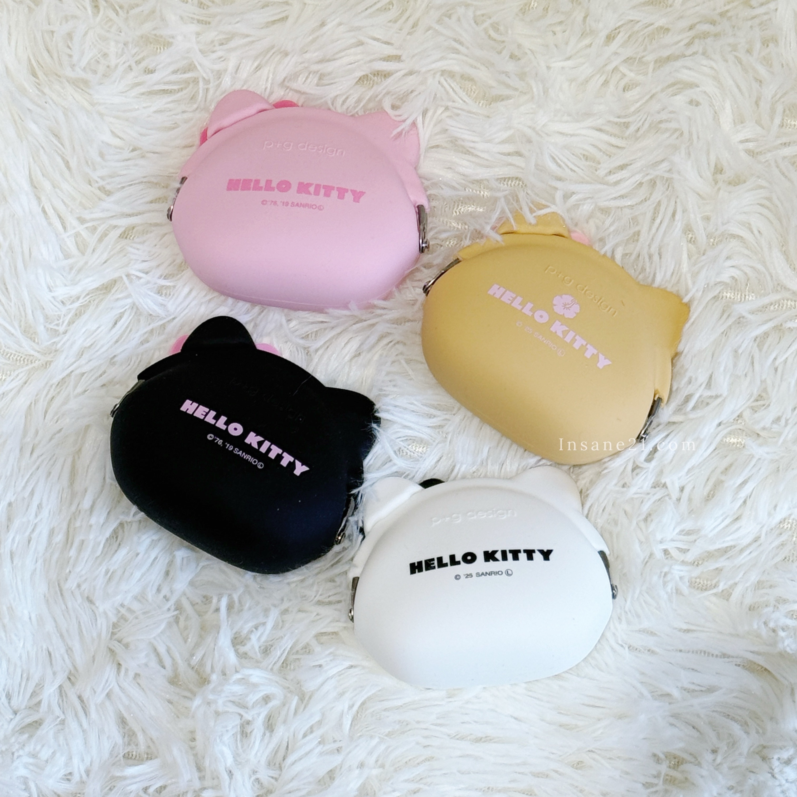 P+G DESIGN MIMI POCHI 矽膠收納包 零錢包 耳機包 凱蒂貓 SANRIO HELLO KITTY