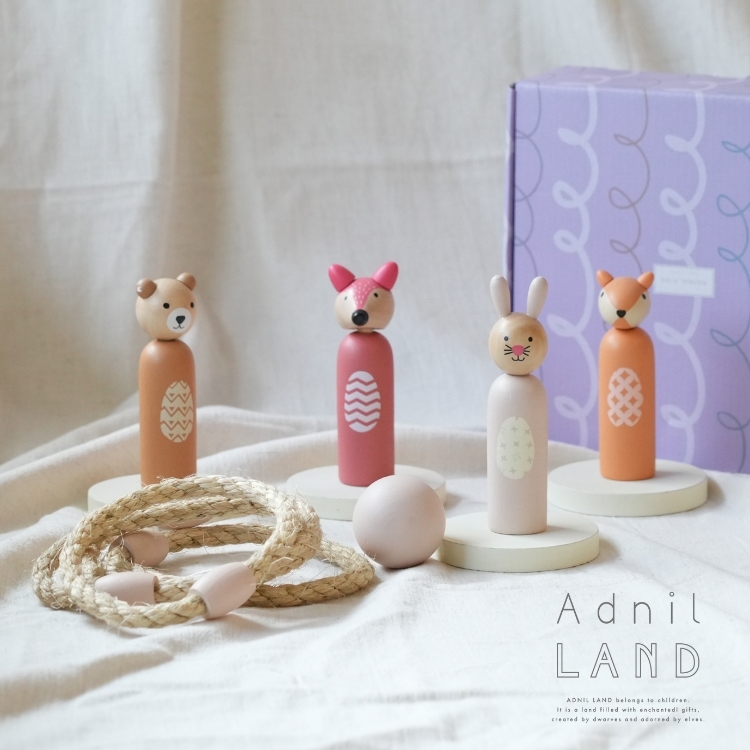 日本 Adnil LAND 可愛動物運動會【套圈圈＆保齡球組】