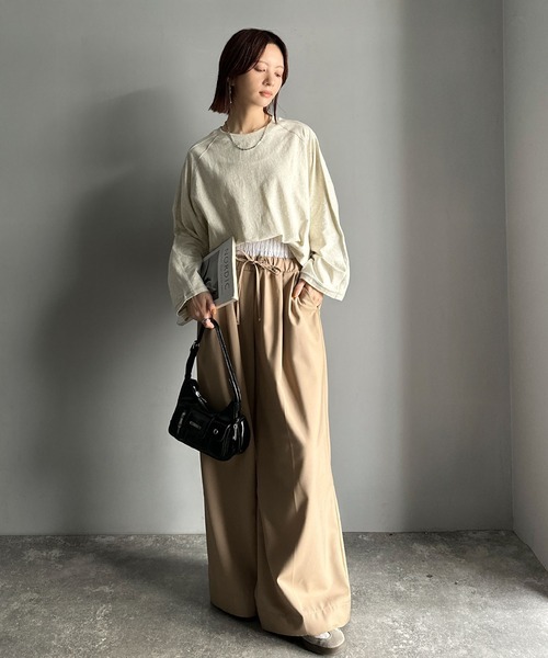 日本🇯🇵連線 JAVA 車線設計寬鬆長袖綿T 蝙蝠袖 背面標誌 寬鬆 休閒 長袖 棉T 5色(任買兩件711免運)/預購