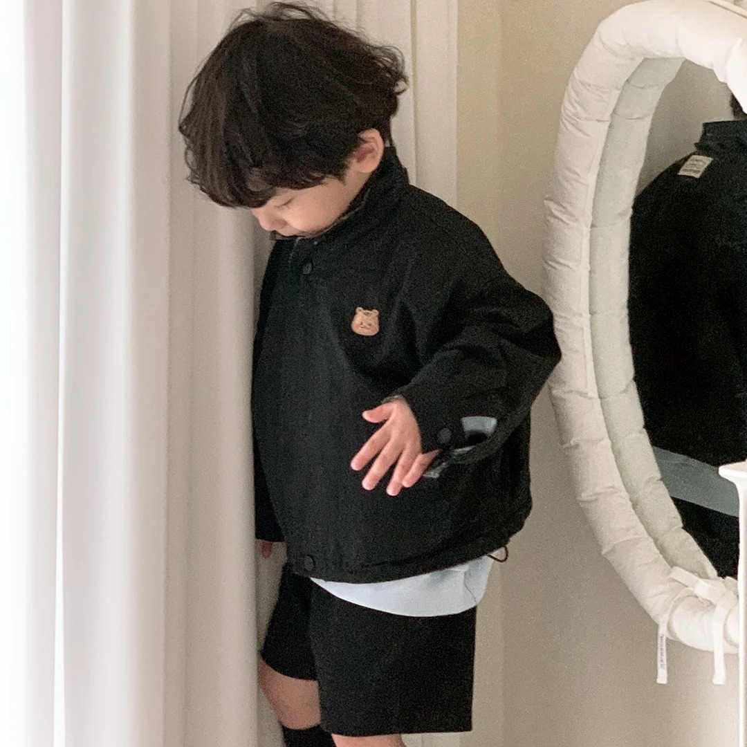 25F/W DTD百變格紋系列-雙面立領防風夾克