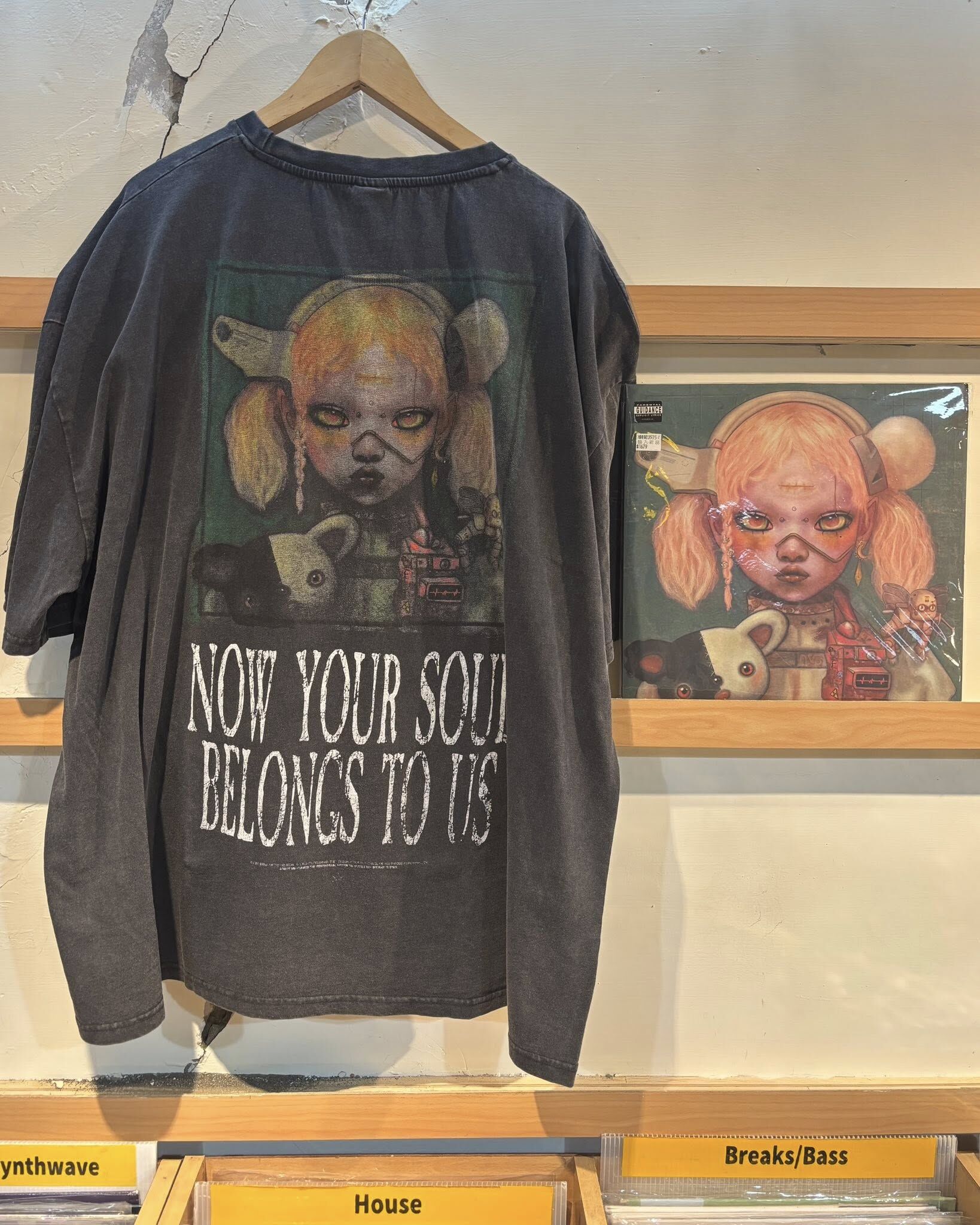 Bring Me The Horizon "NeX GEn"洗舊效果T-Shirt