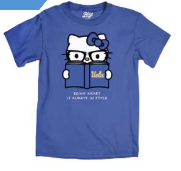 廠單 UCLA X Hello Kitty親子衛衣