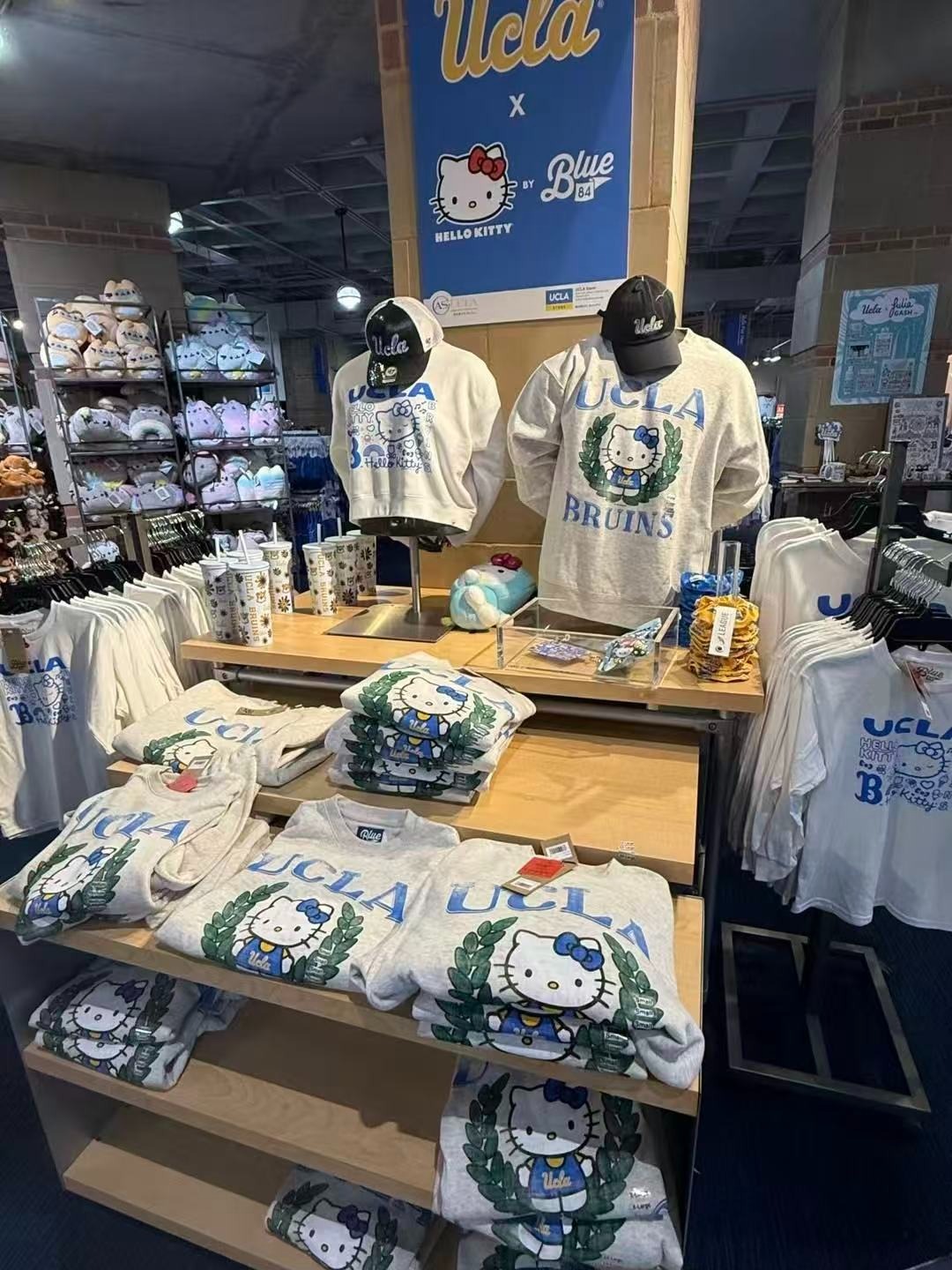 廠單 UCLA X Hello Kitty親子衛衣