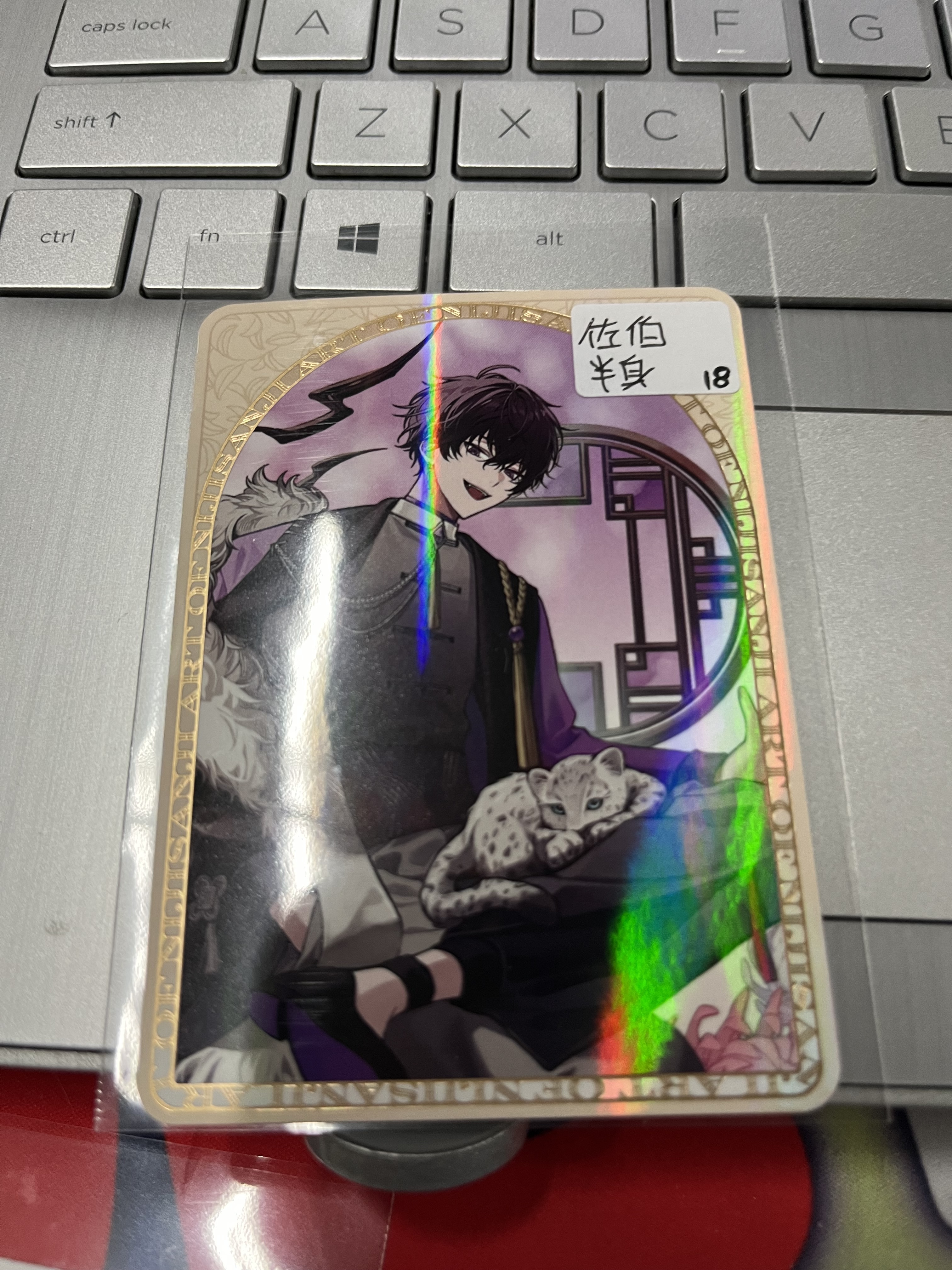 彩虹社 佐伯  半身 小卡#292