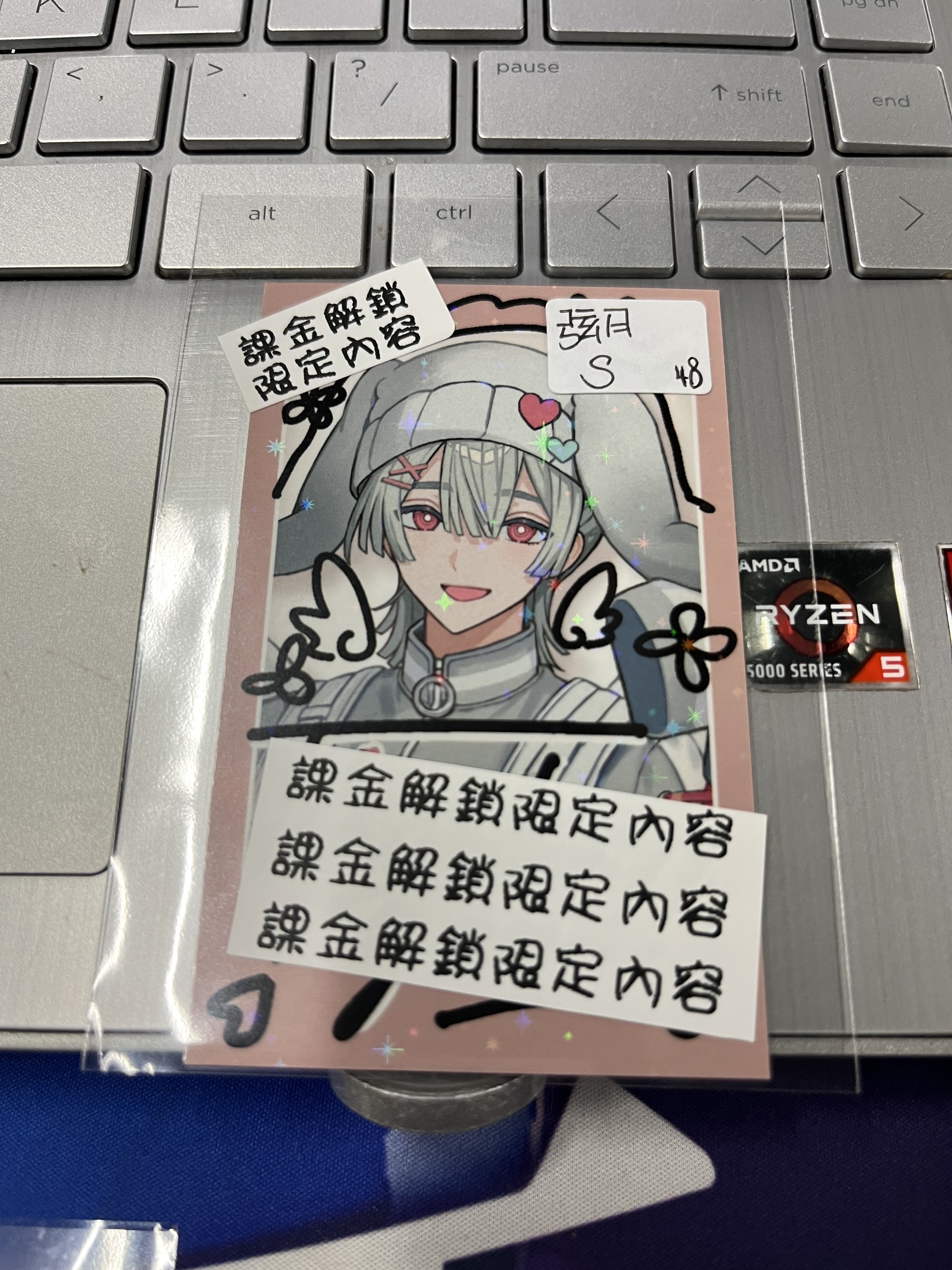 彩虹社 弦月 S拍立得#292