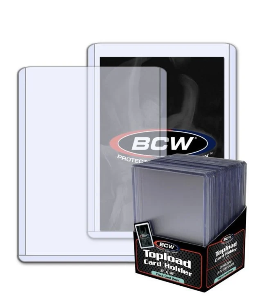 BCW - Thick Card Topload Holder - 79Pt 2mm