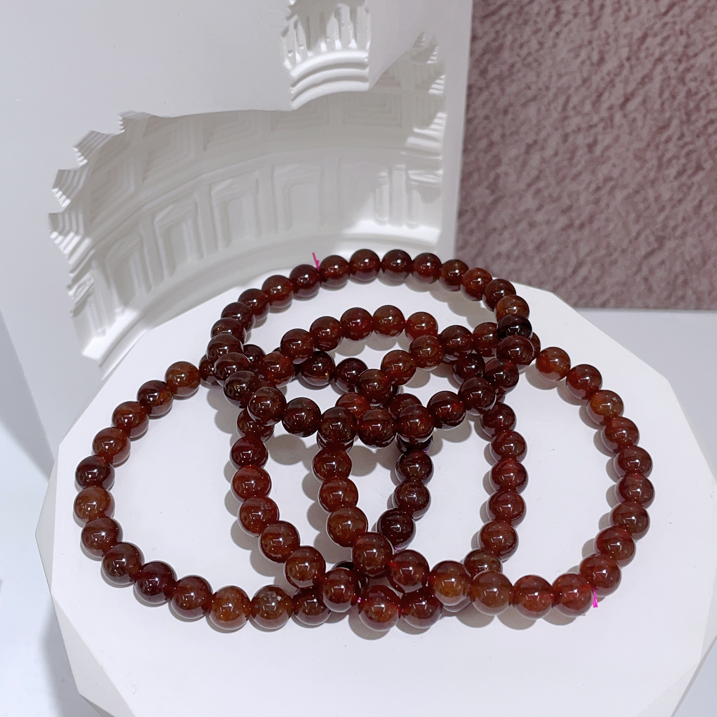 石榴石手串 6+mm