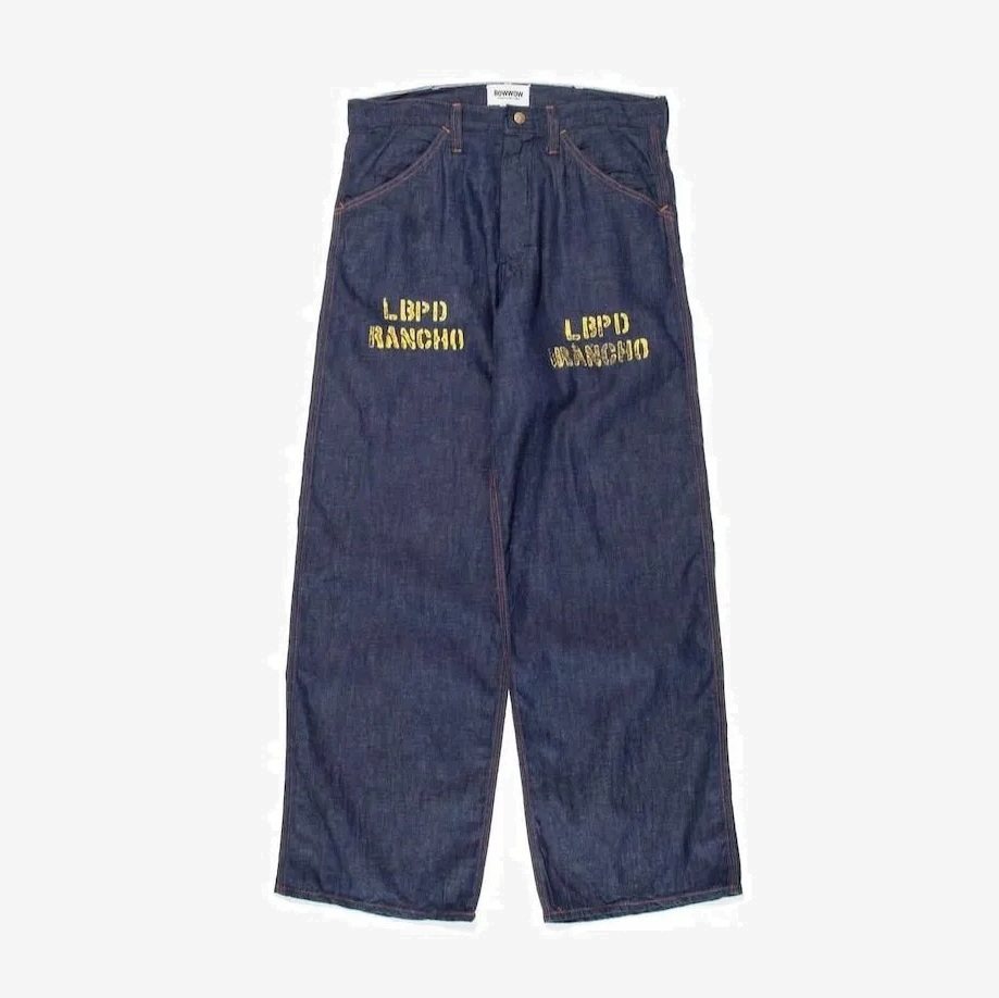 8/29 RE-STOCK: BOWWOW BPD PRISONER DENIM PANTS - PRE ORDER ITEM (預訂中)