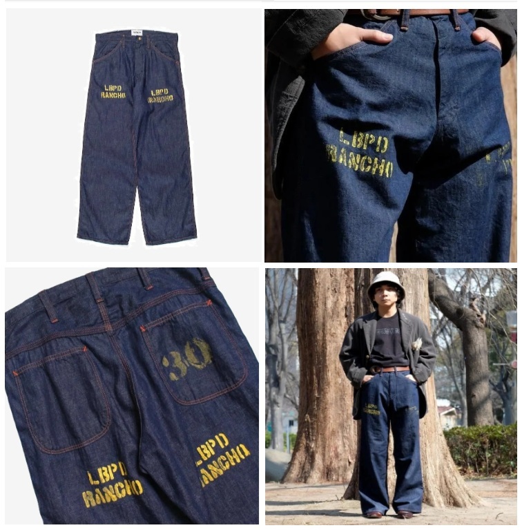 8/29 RE-STOCK: BOWWOW BPD PRISONER DENIM PANTS - PRE ORDER ITEM (預訂中)