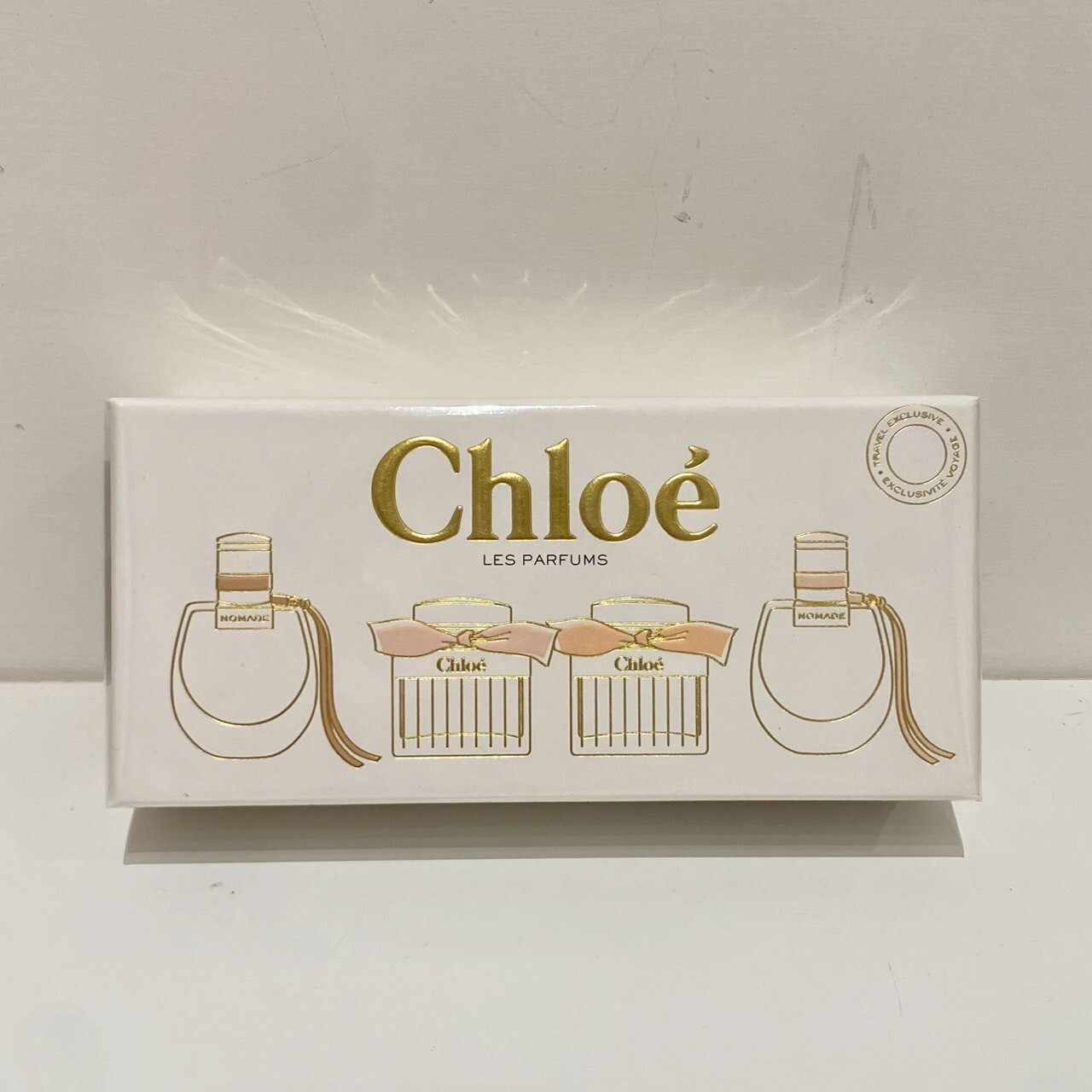 Chloe 蔻依 女性四件組迷你裝戀旅+簽名香香水春季禮盒5ml*4入