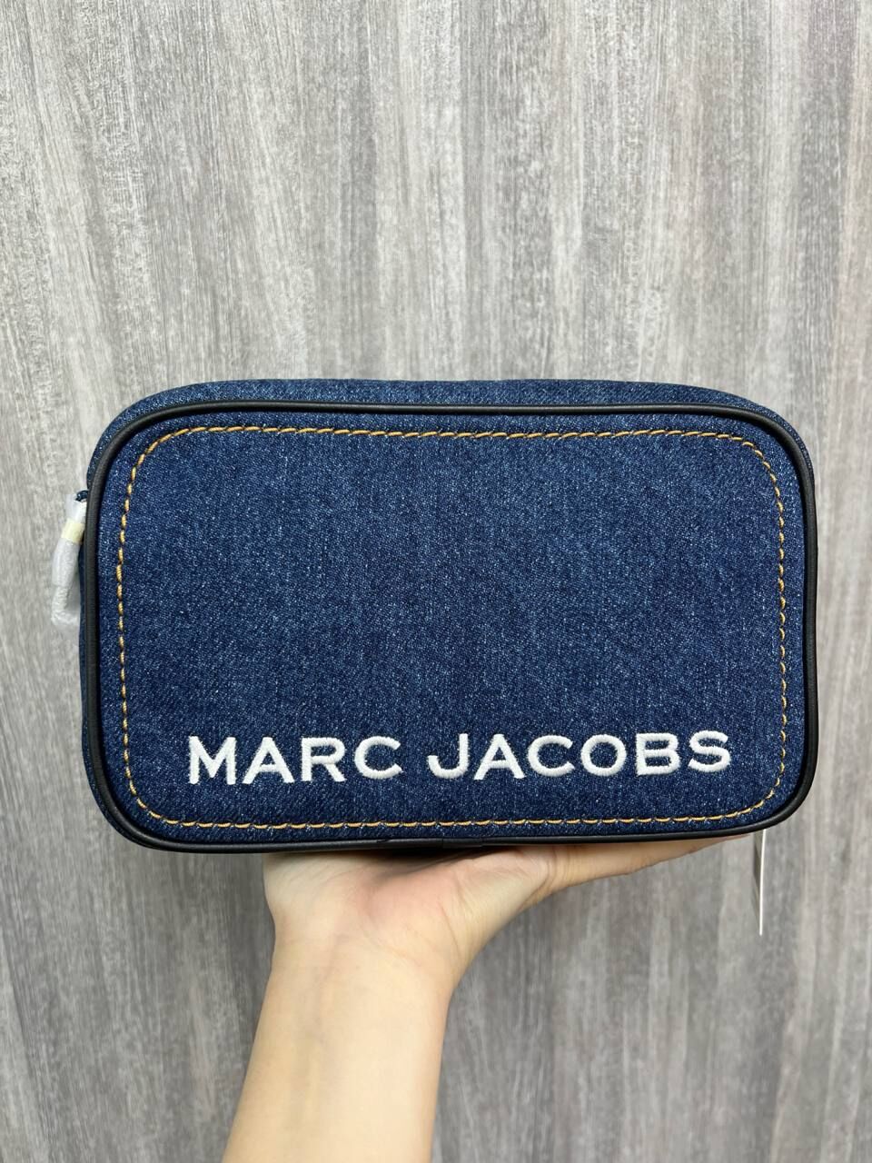 [S] MARC JACOBS DENIM 4S5HCR001H02-403 FLASH CAMERA BAG, 196611274876 (SMJ588)