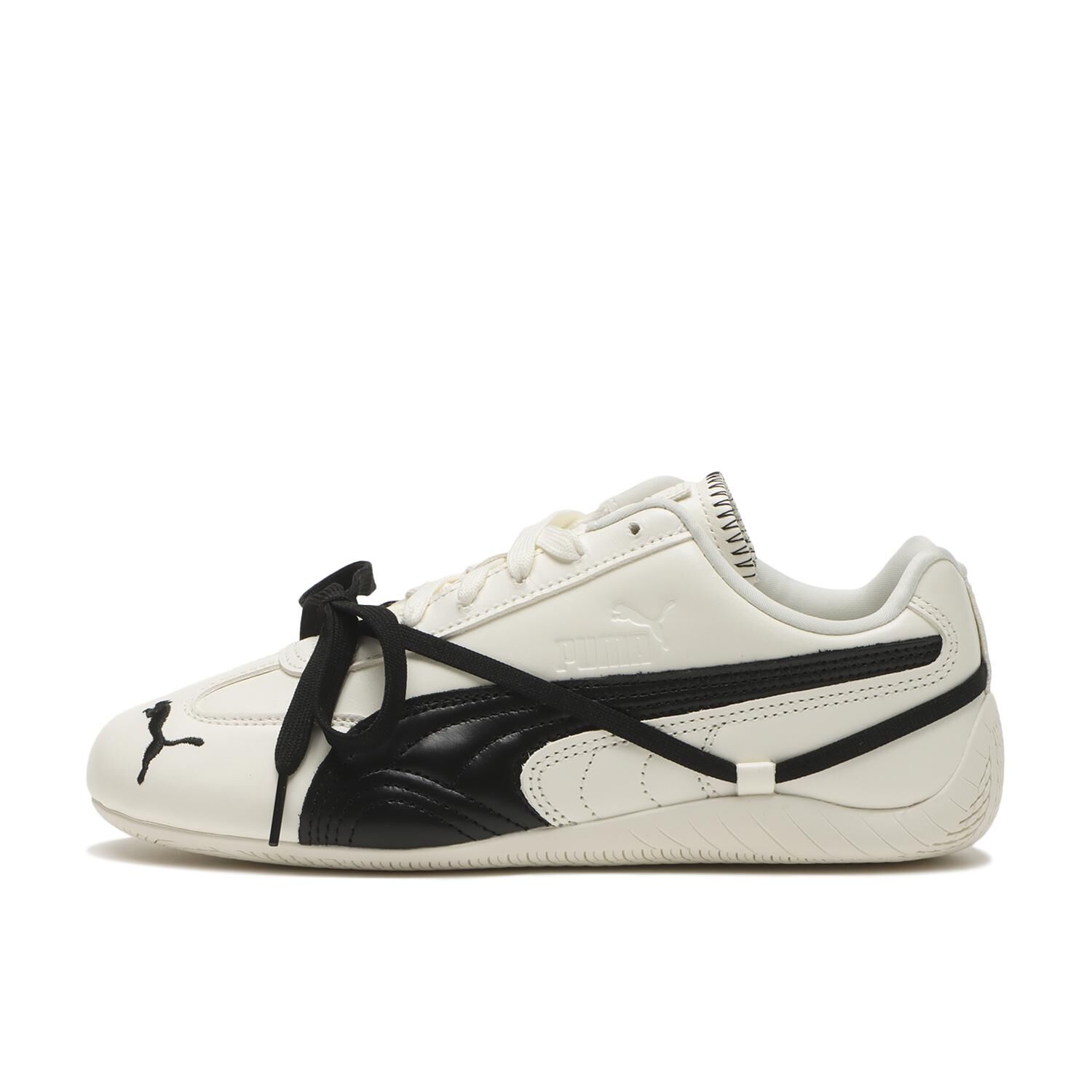 Rosé x PUMA Speedcat Lea 奶油白 亮面 聯名款 朴彩英 復古 薄底鞋 40439001